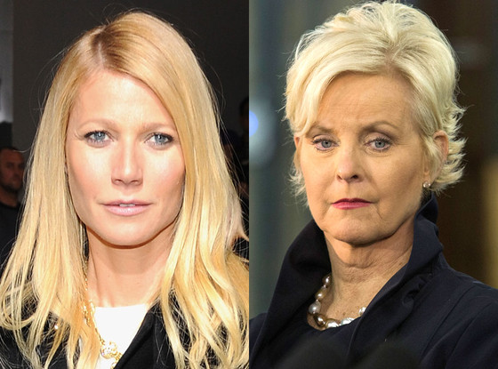 Gwyneth Paltrow, Cindy McCain Gwyneth Paltrow, Cindy McCain